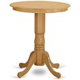 EDTBLKTP Eden Counter Height Table Round Dining Table Top with