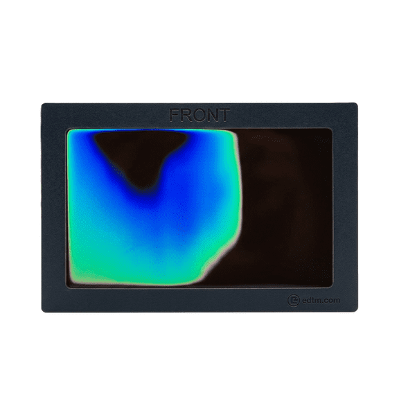 EDTM HS2050 HEAT-SHEET Temperature Demo Card, Made in USA