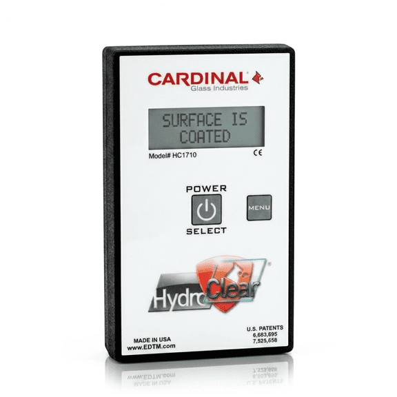 EDTM HYDROCLEAR (HC1710) Handheld Coating Meter, Made in USA