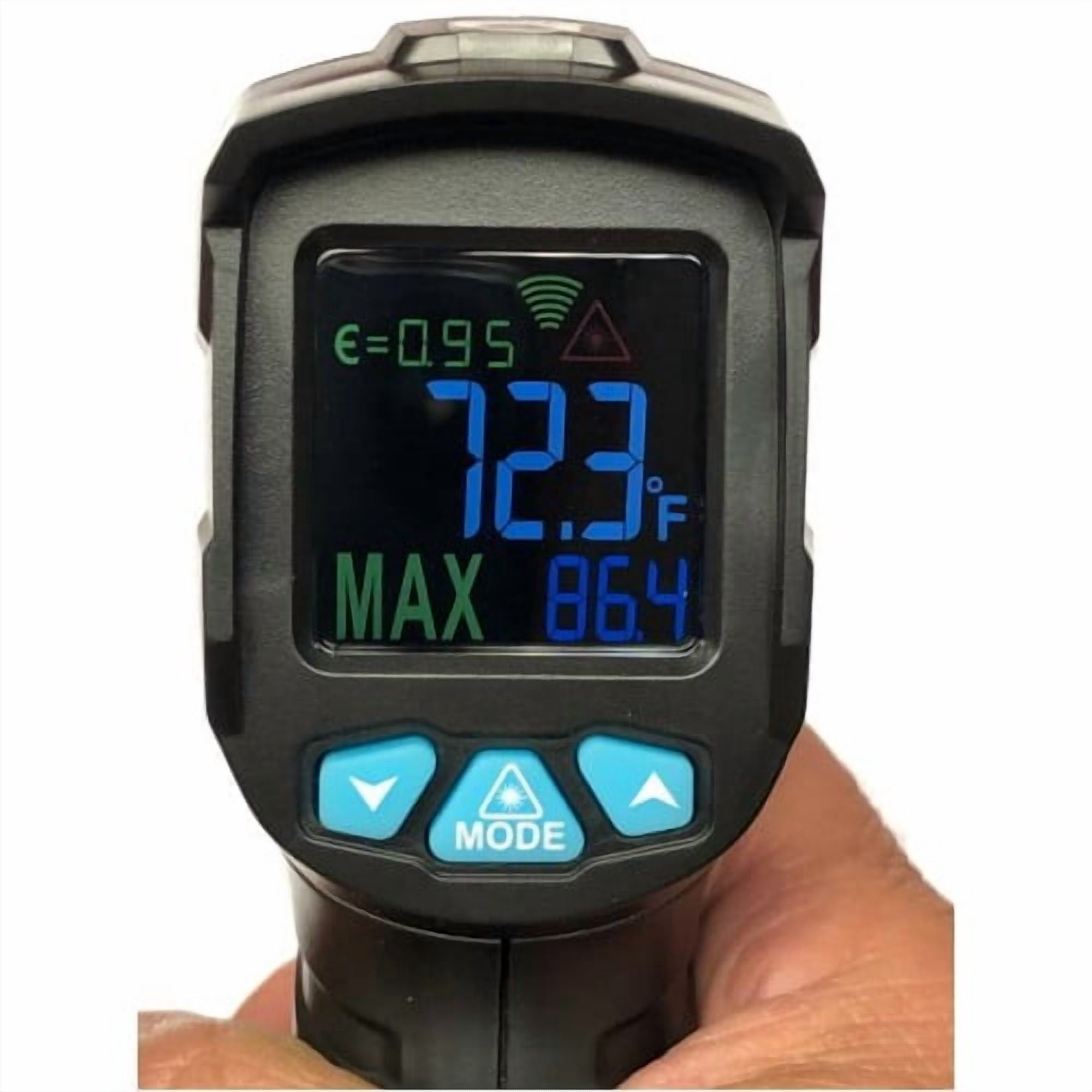 EDTM Non-Contact Infrared Thermometer Laser Temperature Gun (MT1576), Made in USA