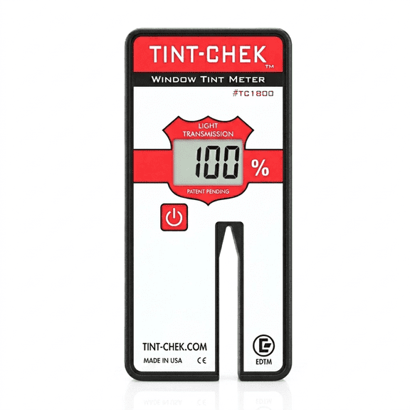 EDTM Tint-Chek (TC1800) Window Tint Meter, Made in USA
