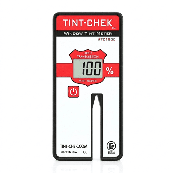 EDTM Tint-Chek (TC1800) Window Tint Meter, Made in USA