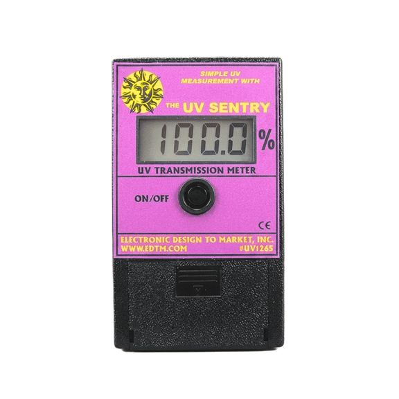 EDTM UV1265 Handheld UV Transmission Meter - Made in USA
