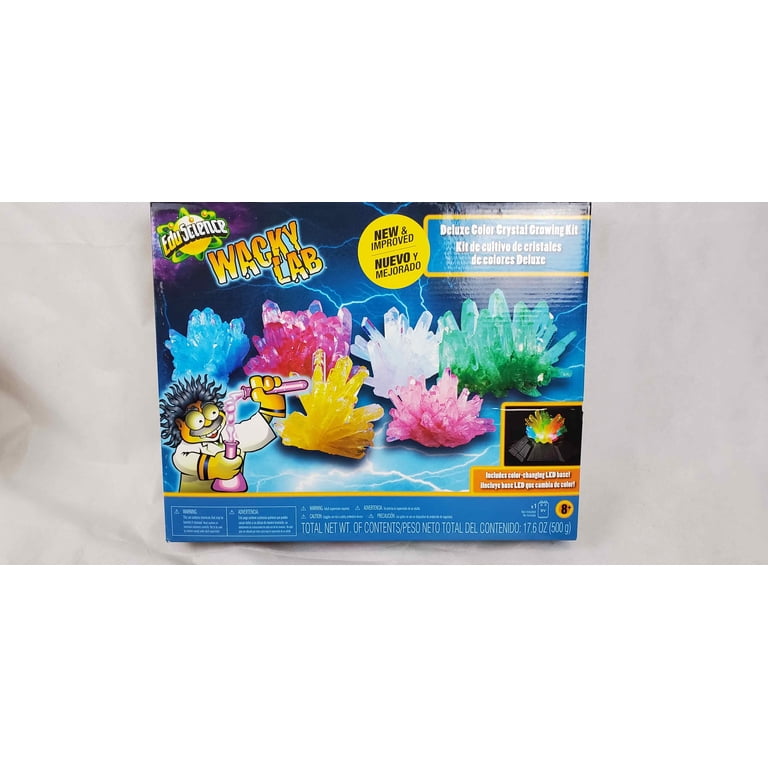 EDU Science Wacky Lab Deluxe Color Crystal Growing Kit - Walmart.com