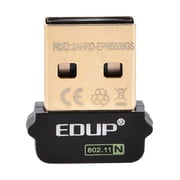 EDUP Mini 2.4GHz 150Mbps USB WiFi Wireless-N Network Adapter Dongle for Desktop Laptop