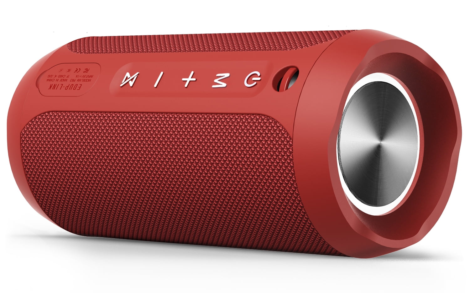 EDUPLINK Bluetooth Speakers - Portable Speaker, Waterproof, Red, M6