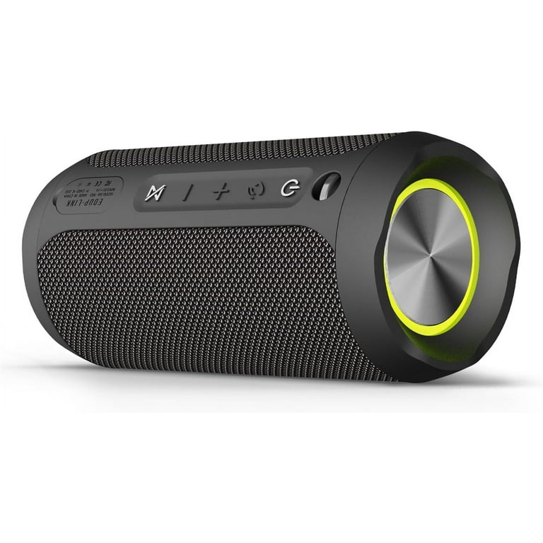 EDUPLINK Waterproof Portable Bluetooth Speaker - 20W Louder Wireless  Speaker with 20 Hours Playtime, TWS Pairing, RGB Lights and TF Slot -  Perfect for
