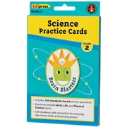EDUPRESS Brain Blasters Science Skill Practice Cards Gr 2