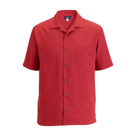 EDWARDS CAMP COLLAR UNISEX SHIRT, PAPRIKA, XL