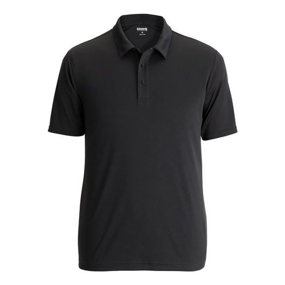 EDWARDS ECOPURE MENS POLO, BLACK, 3XL