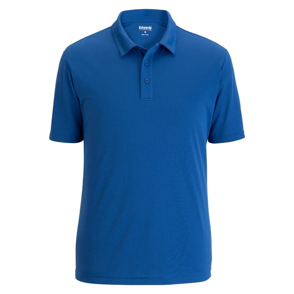 EDWARDS ECOPURE MENS POLO, ROYAL, M