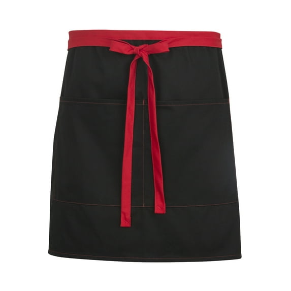 EDWARDS HALF BISTRO APRON-COLOR BLOCKED