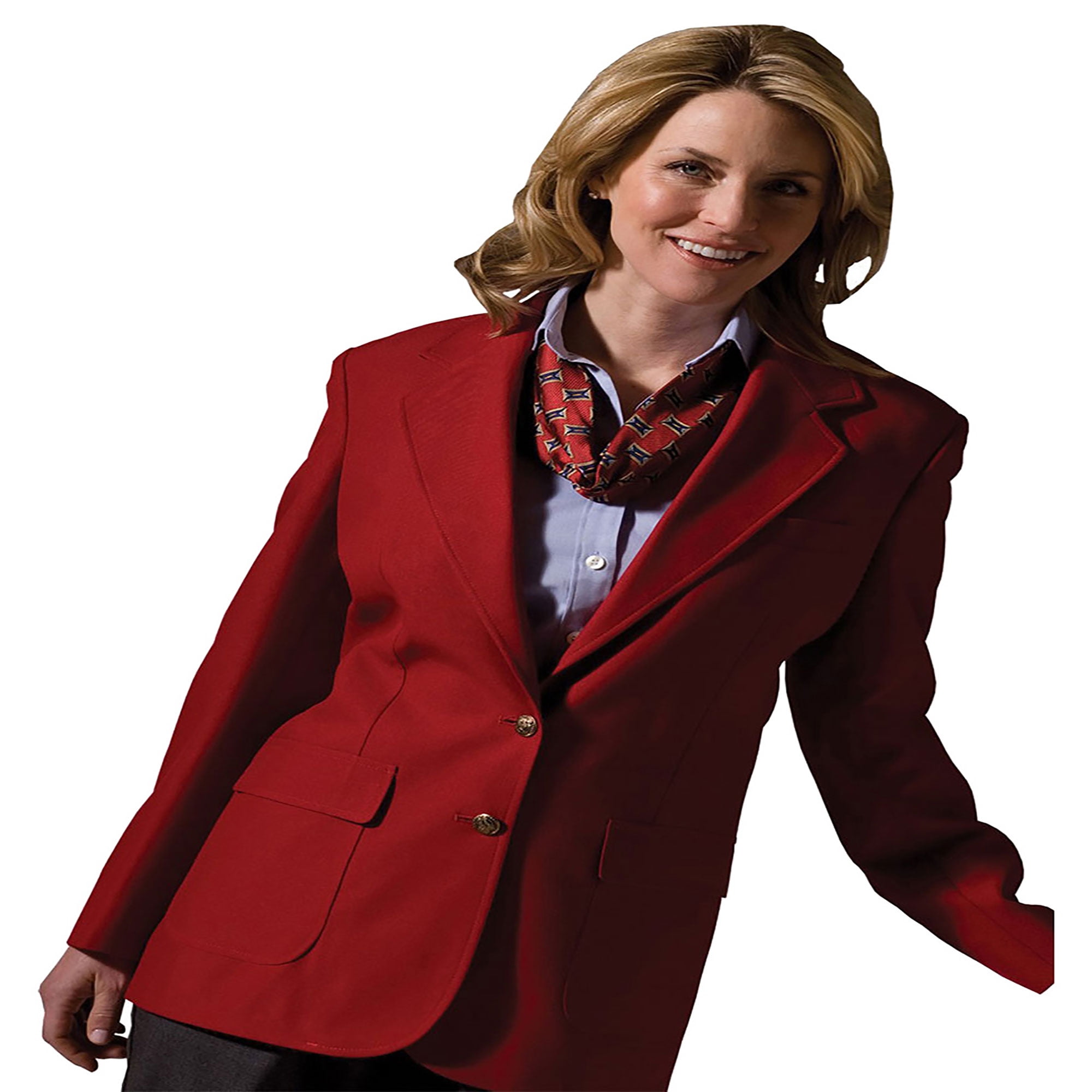 LADIES' SINGLE-BREASTED BLAZER