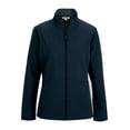 thumbnail image 1 of EDWARDS LADIES SOFT SHELL JACKET, DEEP NAVY HEATHER, 2XL, 1 of 1
