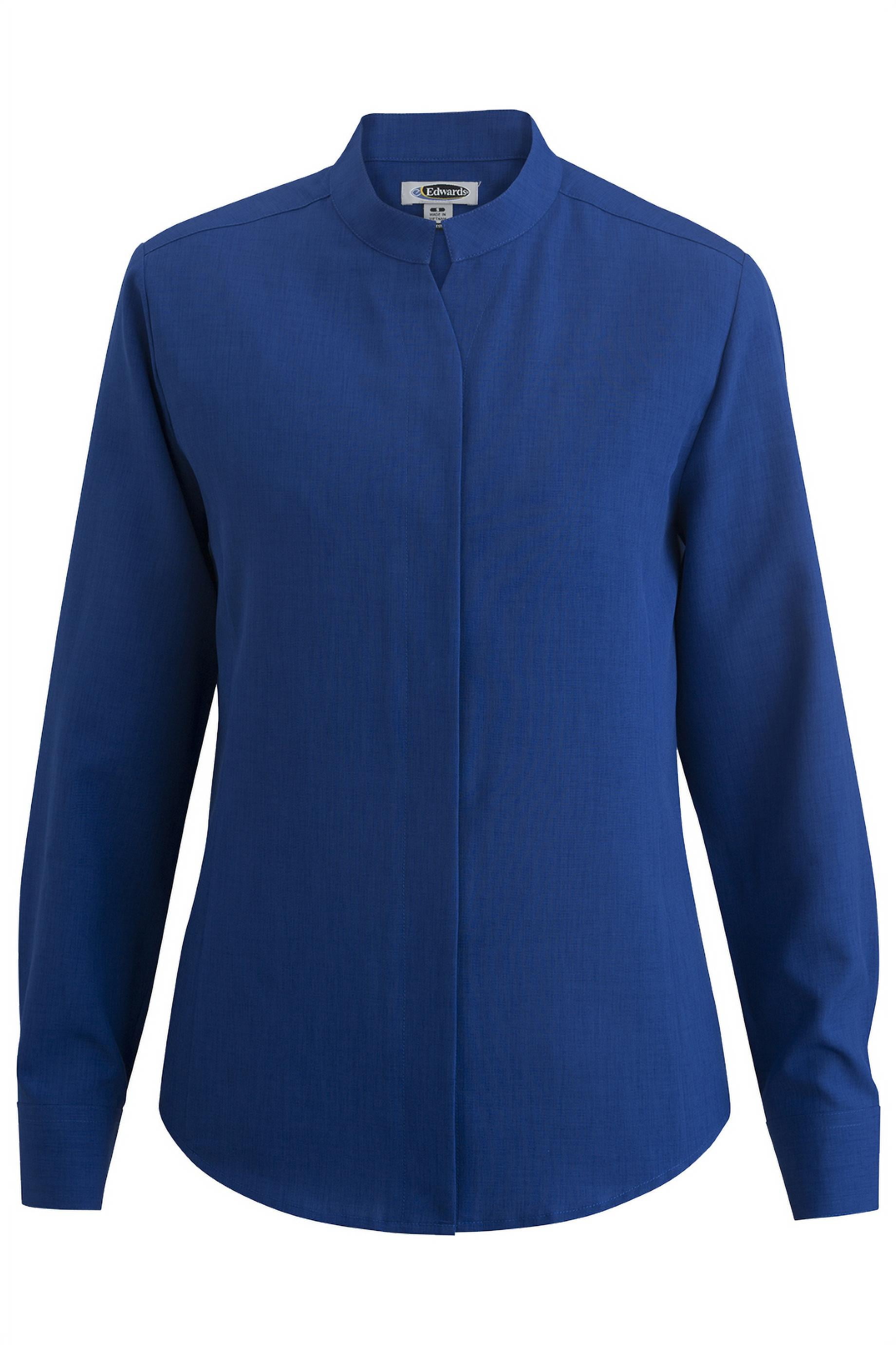EDWARDS LADIES' STANDUP COLLAR SHIRT