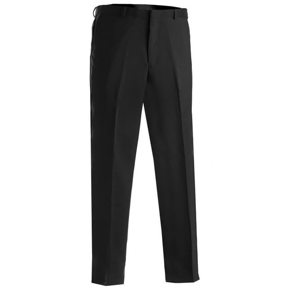 EDWARDS MEN'S POLYESTER FLAT FRONT PANT