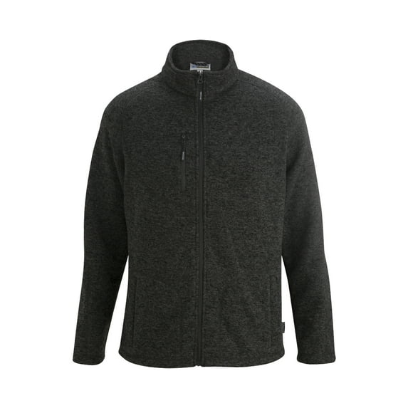 EDWARDS MEN'S SWEATER KNIT FLEECE JACKET