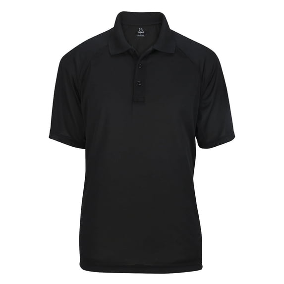 EDWARDS MEN'S TACTICAL SNAG-PROOF SHORT SLEEVE POLO,1517,BLACK,2XL T
