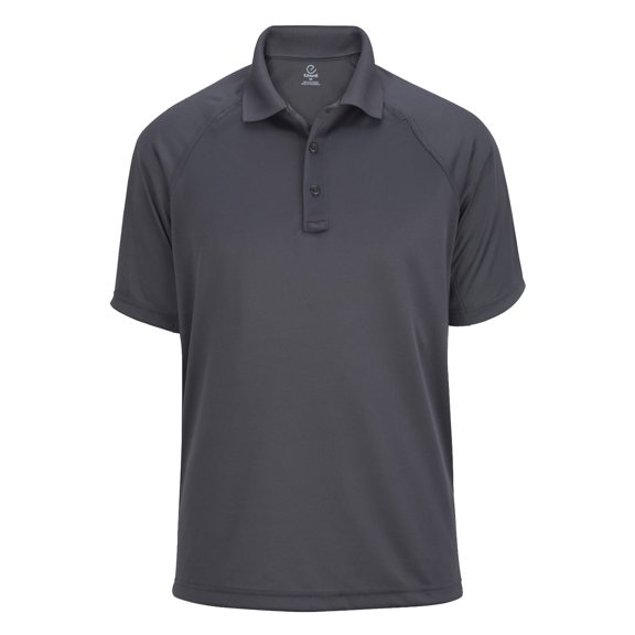 EDWARDS MEN'S TACTICAL SNAG-PROOF SHORT SLEEVE POLO,1517,STEEL GREY,2XL T