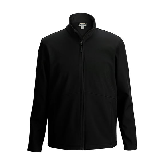 EDWARDS MENS SOFT SHELL JACKET, BLACK, 2XL