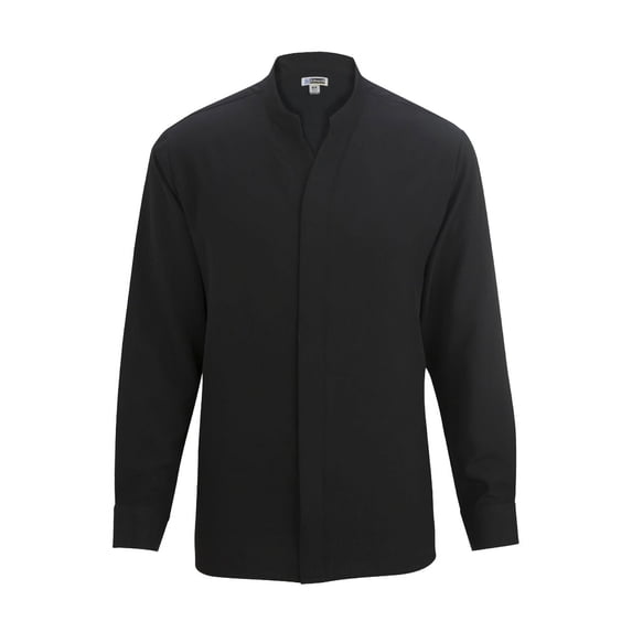 EDWARDS MENS STAND-UP COLLAR SHIRT,1398,BLACK,2XL T
