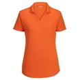 thumbnail image 1 of EDWARDS MINI PIQUE LADIES POLO, ORANGE, XL, 1 of 1