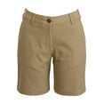 thumbnail image 1 of EDWARDS PERFORMANCE STRETCH LADIES SHORTS, TAN, 0, 1 of 1
