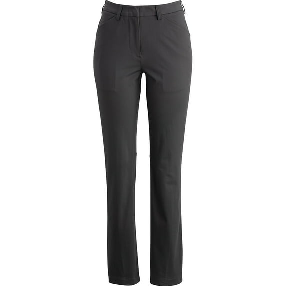 EDWARDS POINT GREY LADIES DRESS PANT, FORGED IRON, 0-UL