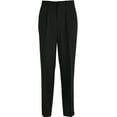 thumbnail image 1 of EDWARDS SIGNATURE MENS EZ FIT PLEATED DRESS PANT, BLACK, 52-32, 1 of 1