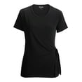 thumbnail image 1 of EDWARDS SOFT WRAP LADIES BLOUSE, BLACK, S, 1 of 1
