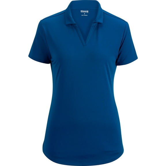 EDWARDS ULTIMATE LADIES POLO, ROYAL, S