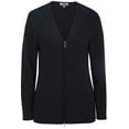 thumbnail image 1 of EDWARDS Women's' FULL ZIP V-NECK CARDIGAN SWEATER--7062,7062,NAVY,XS, 1 of 3