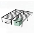 thumbnail image 1 of EDX 12 Inch Metal Platform Bed Frame with Steel Slats, No Box Spring Needed, Noise Free, Easy Assembly, King, 1 of 7