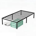 thumbnail image 1 of EDX 12 Inch Metal Platform Bed Frame with Steel Slats, No Box Spring Needed, Noise Free, Easy Assembly, Twin, 1 of 7