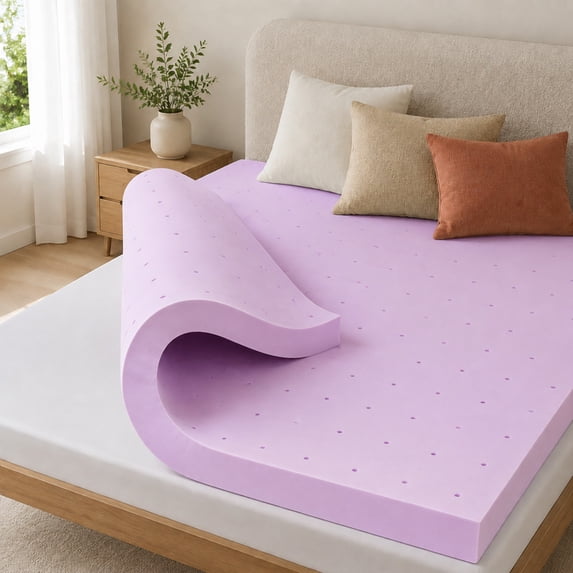 EDX 2 Inch Cool Gel Memory Foam Mattress Topper Twin Size Bed, Comfort Body Support & Pressure Relief, CertiPUR-US Certified