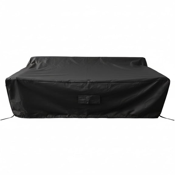 EDX 600D Heavy Duty Patio Couch Cover, Waterproof UV-Resistant for Outdoor Sofa & Rectangular Furniture Set