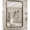 thumbnail image 1 of EDX Bathroom Mirror 22"x 30" Wall Mirror with Rectangular Metal Frame, White, 1 of 1