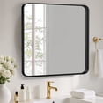 thumbnail image 1 of EDX Bathroom Mirror 32"x 48" Wall Mirror with Rectangular Metal Frame, Black, 1 of 7