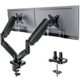 thumbnail image 1 of EDX  Dual Monitor Stand, Adjustable Spring Desk Mount for 13-32 inch Computer Screens and Holds up to 17.6lbs, 1 of 8