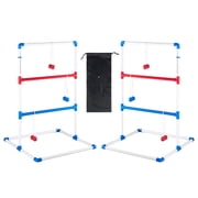 EDX Ladder Ball, Toss Game Set with Balls, Ladderball Tossing & Golf Tossing Games for Yard, Outdoor Lawn Fun Game for Family, with 6 Bolas, Score Trackers & Carry Bag.