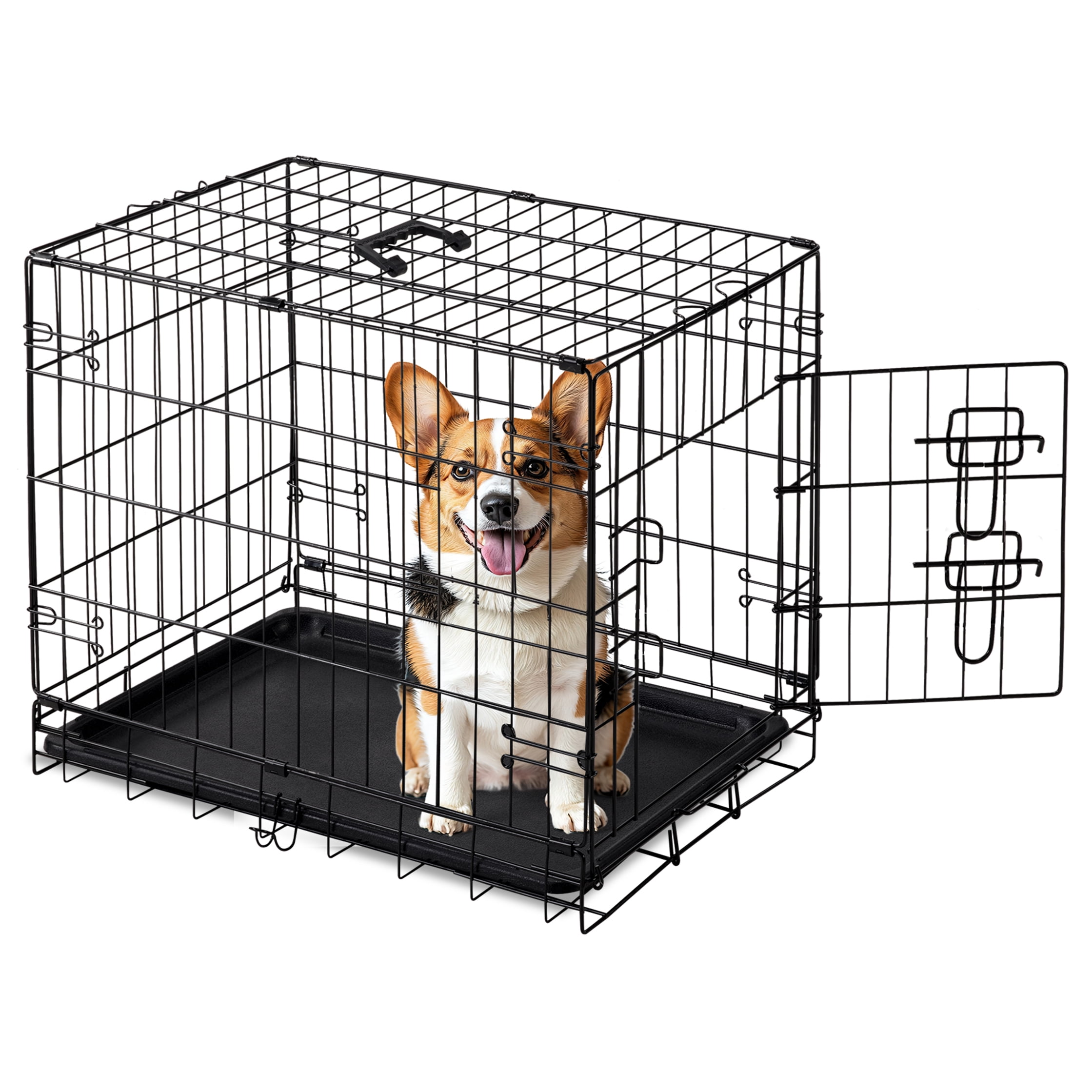 Fresh Look at Edx Medium Dog Crate 30 Single Door Folding Metal Wire