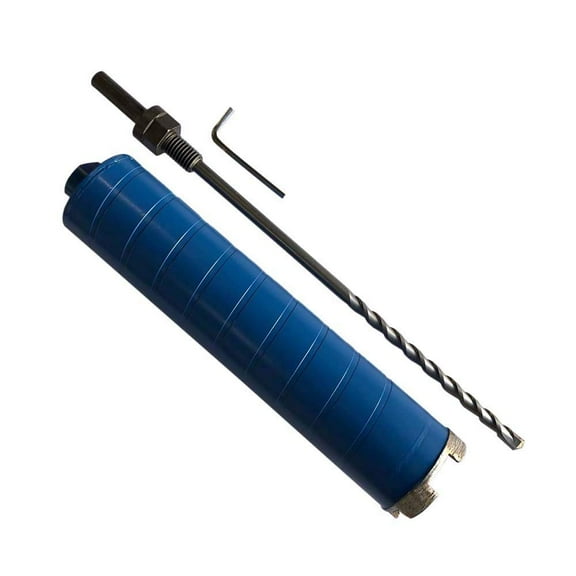 EDiamondTools 2" Diamond Core Drill Bits w 1/2" Shank Pilot Bit Hole Saw for Brick, Block