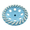 thumbnail image 1 of EDiamondTools 7" Diamond Grinding Wheels for Concrete or Masonry, 24 Turbo Segs, 30/40Grit, 1 of 4