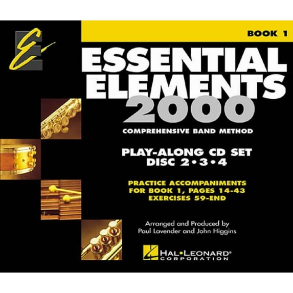 EE2000 PLAY ALONG TRAX 3-CD 3-CD SET - INCL DISCS 2, 3 & 4 (NO BOOK) LESSON 59-187