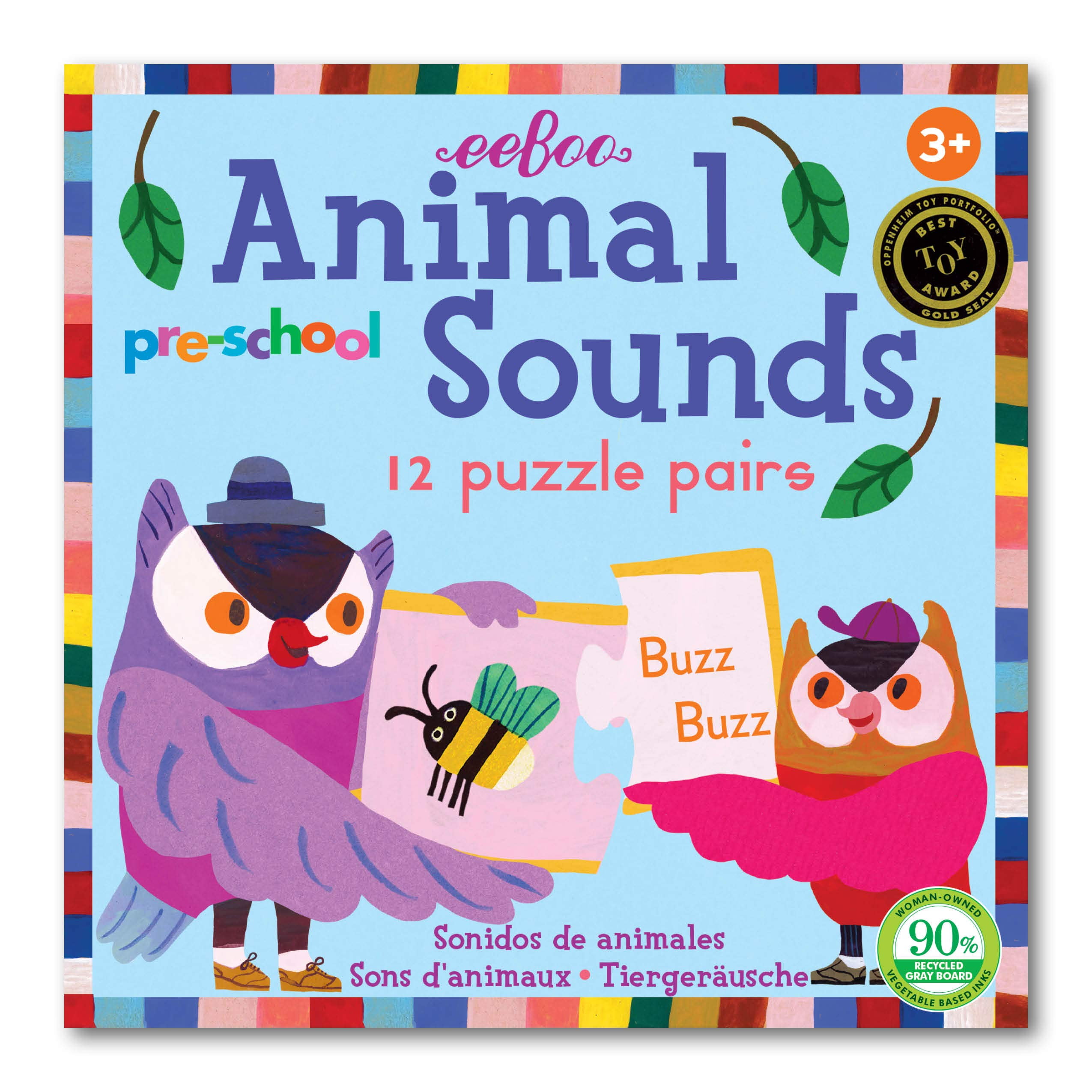 Animal Sounds Preschool Puzzle Pairs Animal Sounds Preschool Puzzle Pairs
