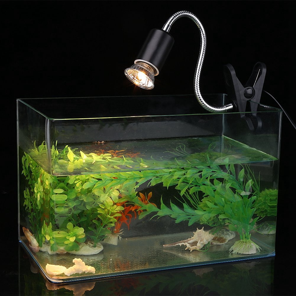 EECOO Heating Light, Aquarium Heating Light,75W Heating Light Bulb Aquarium Lamp for Pet Reptile Turtles