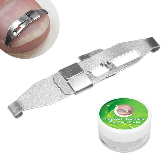 EECOO Paronychia Treatment Tool,Ingrowing Nail Corrector,Stainless Steel Ingrown Toenail Corrector  Paronychia Treatment Correcting Tool