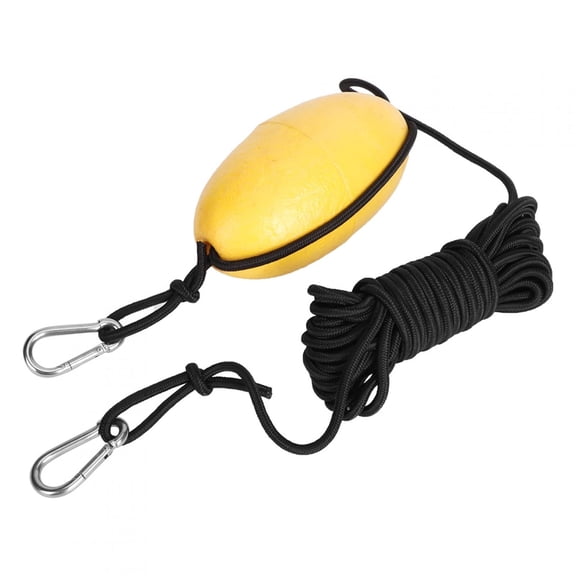 EECOO Sea Drogue,9.8m/32.2ft Fishing Drift Anchor Throw Line Sea Drogue Portable Float Buoy Accessory For Marine Boat Yacht Kayak
