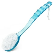 EEEkit 14.2" Long Handle Back Scrubber, Soft Bristle Bath Massager, Exfoliating Shower Cleaning Brush