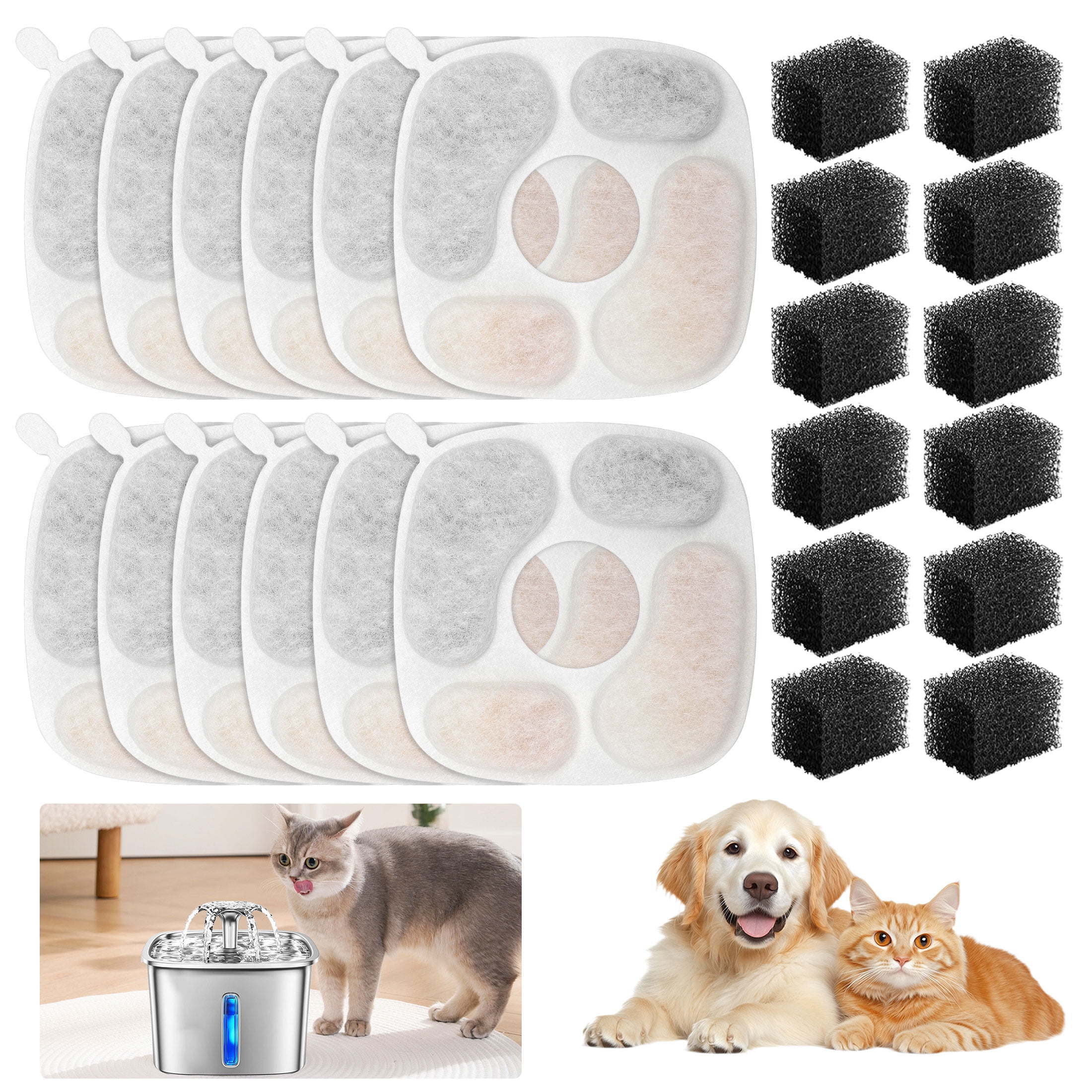 Surprising Pet Water Fountain Filters Photos